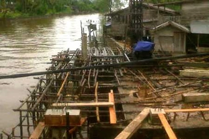 Beberapa Proyek Pembangunan Strategis di Daik Lingga 'Dihentikan', Buat 'Warga Ikut Terkena Imbasnya'