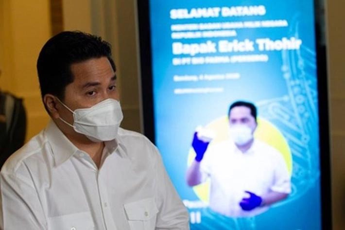 Erick Thohir Prihatin Kasus Covid-19 Riau Membengkak, Sektor 'Pangan, Kesehatan dan Energi Masih Dikejar'