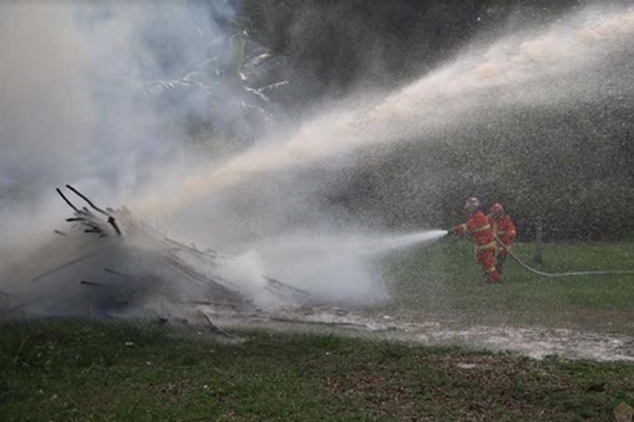 Mes Kresna di Lanud RSN Pekanbaru Terbakar Hebat, Begini Penjelasan dalam Latihan Simulasinya