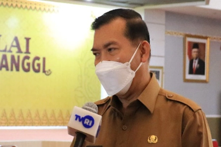 Walikota Firdaus Hadiri Rakor Pencegahan Korupsi Terintegrasi di Gedung Daerah Riau