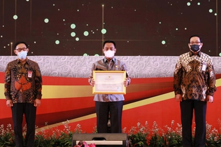Pemko Terima Penghargaan 'Meritokrasi' dari Komisi Aparatur Sipil Negara