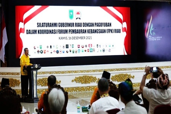 Gubri Silaturahmi dengan FPK Riau, Minta 'Bantu Galakan Program Vaksinasi'