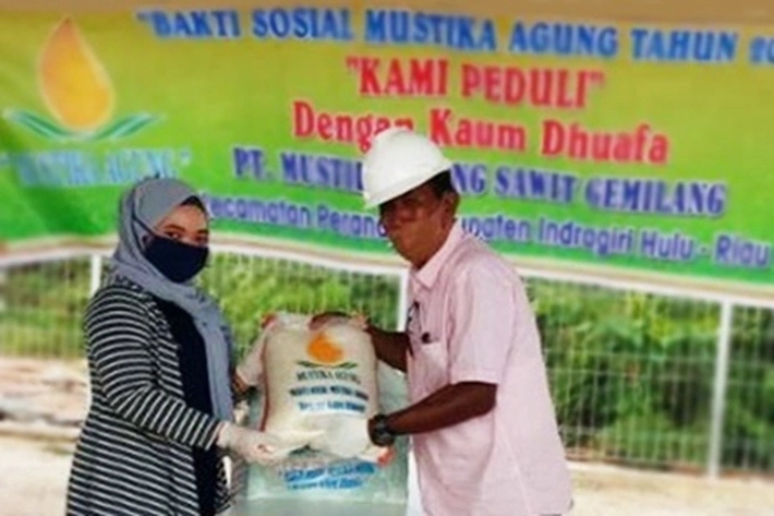 Pemred Riaupagi: Dukung PT MASG Peduli Lingkungan, Juga 'Peduli Warga Kurang Mampu'