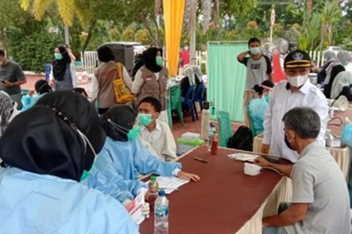 Capaian Vaksinasi Dumai 80,66 Persen