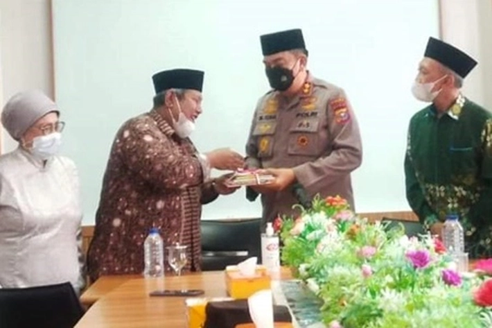 Ketua PW Muhammadiyah Abdul Wahid Sambut Kedatangan Kapolda Riau