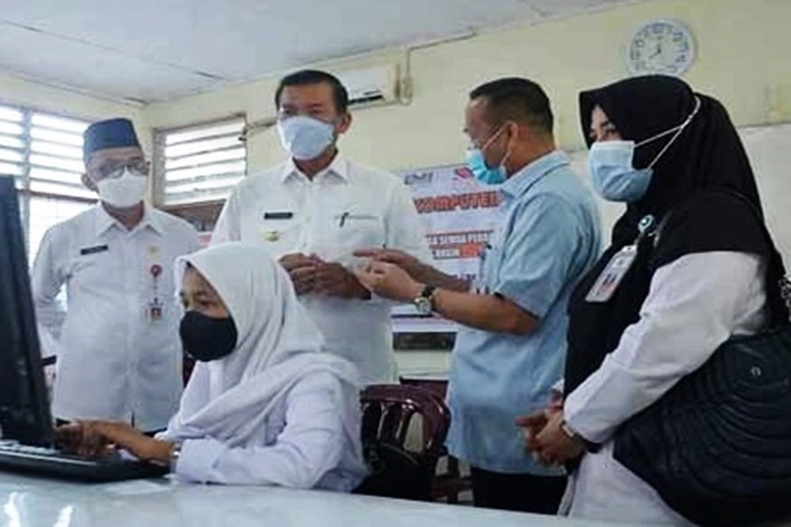 Disdik Pekanbaru Tinjau Langsung Sekolah Tatap Muka SMP yang Berjalan Lancar