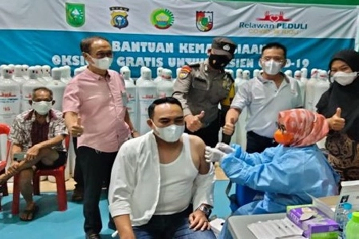 IKPTB Besama TNI/Polri Gelar Vaksinasi ke Tiga Booster