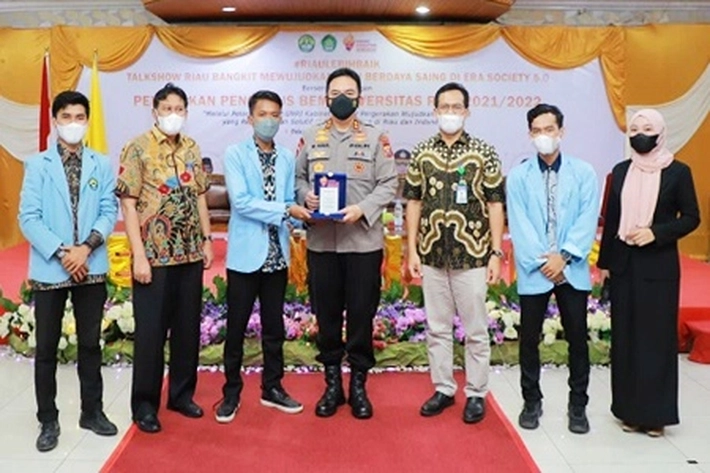 Kapolda Riau Irjen Pol Muhammad Iqbal Buka Dialog Mahasiswa