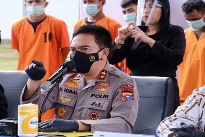 Kapolda Irjen Pol Muhammad Iqbal Pimpin Pemusnahan Barang Bukti Sabu