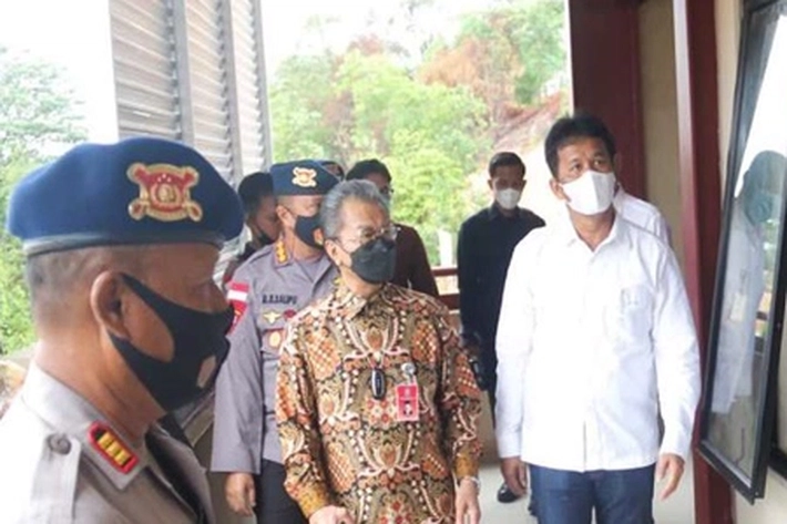 Walikota Muhammad Rudi Hadiri Peresmian Rusun di Mako Satbrimobda Polda Kepri