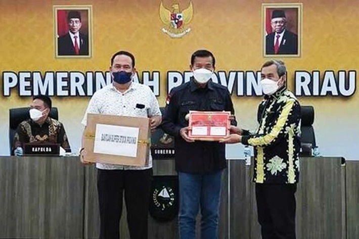 Gubri Bantu Obat-obatan pada Pemko, 'Seiring Meningkatnya Kasus Omicron'