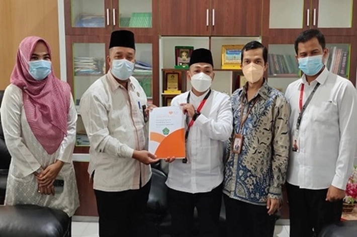 Rumah Zakat Riau Serahkan Laporan 2021 Hasilnya Selalu Terbaik