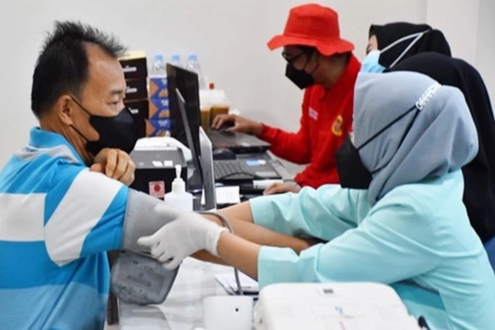 BIN Dukung Vaksinasi Massal Booster di Sekolah Metta Maitreya