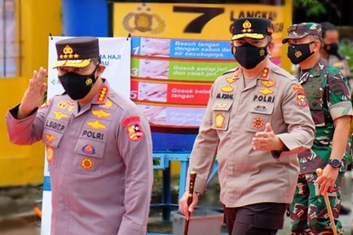 Kapolda Irjen Pol Mohammad Iqbal Jalankan Perintah Kapolri, 'Kebut Vaksinasi dan Kampanye Masker'