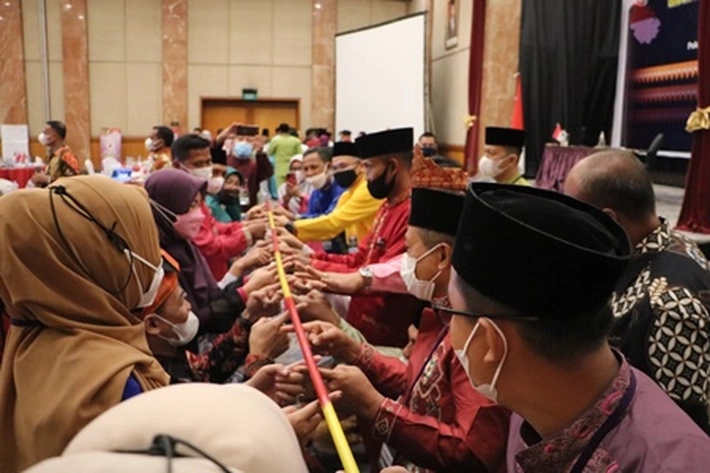 Lemhanas RI Perkuat Tim, Marsma TNI Yudi Triono: 'Kegiatan Simulasi Gunakan Bambu Gila'