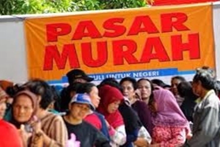 Disperindagkop UKM Gelar Pasar Murah, 'untuk Masyarakat Dibuat Harga Miring'