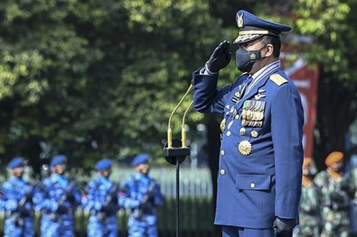 HUT Ke-76, KASAU Marsekal TNI Fadjar Prasetyo Gugah Semangat Prajurit