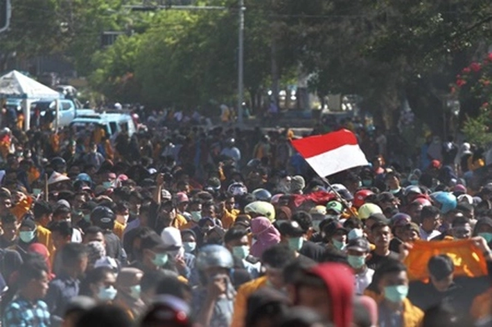 Demo Mahasiswa di Pekanbaru Diapresiasi, 'Diharap Tidak Terprovokasi'