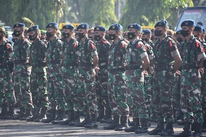 Lanud Rsn Hadiri Apel Gelar Pasukan Operasi Ketupat Lancang Kuning 2022