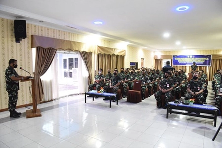 Danlanud Marsma TNI Andi Kustoro Nilai Aspotdirga RSN Sudah Melaksanakan Berbagai Kegiatan Membantu Pemerintah