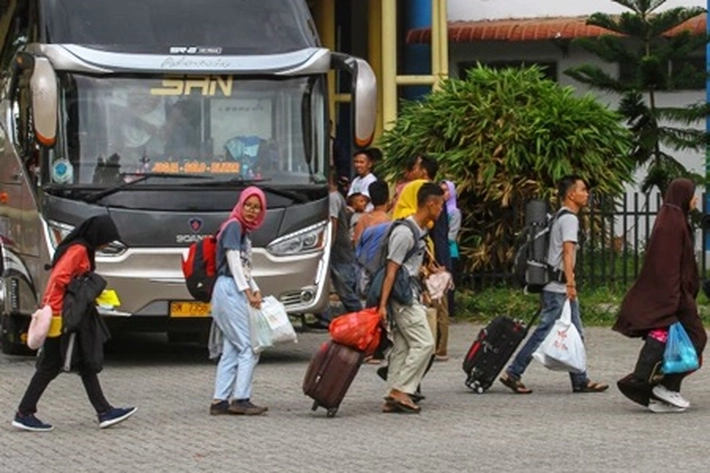 Arus Mudik di Terminal Pekanbaru Masih Berjalan Normal, 'Diprediksi Puncaknya H-3 Lebaran'