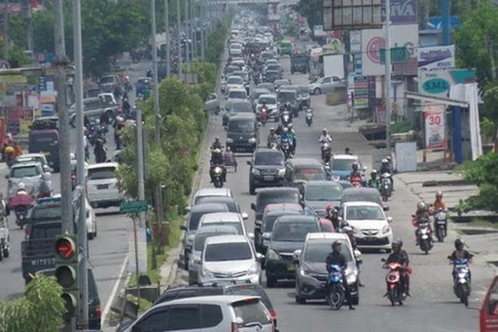 Arus Balik Lebaran Mulai Masuk ke Riau, 'Jumlah Kendaraan Meningkat'