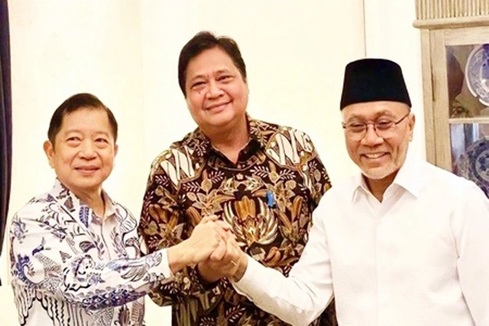 Golkar, PAN, dan PPP Umumkan Koalisi pada Pemilu 2024 