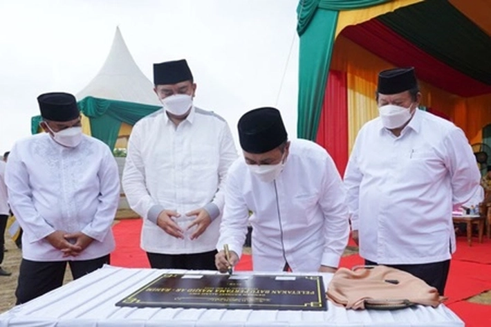 Pembangunan Masjid Jami Ar-Rahim Dimulai, Gubri: 'Bisa Bermanfaat bagi Masyarakat untuk Beribadah'