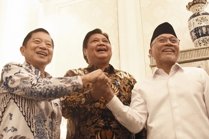 Koalisi Golkar, PAN dan PPP Jelang Pilpres 2024 'Implementasikan Kerja Sama Kader Hingga ke Desa'