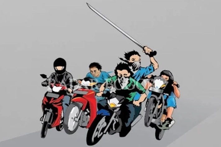 Geng Motor Mengamuk, 'Memplasah Seorang Pemuda Hingga Remuk'