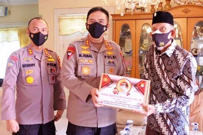 Kapolda Riau Irjen Pol Mohammad Iqbal Silaturahmi ke Purnawirawan Polri