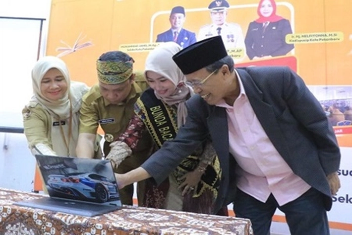 Pj Walikota Pekanbaru Ajak Masyarakat Galakkan Budaya Membaca