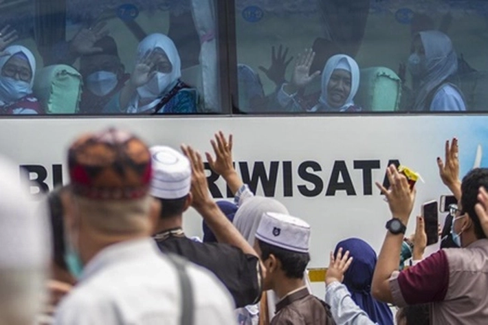 Kepulangan Jamaah Haji Riau dari Tanah Suci dalam Keadaan Sehat
