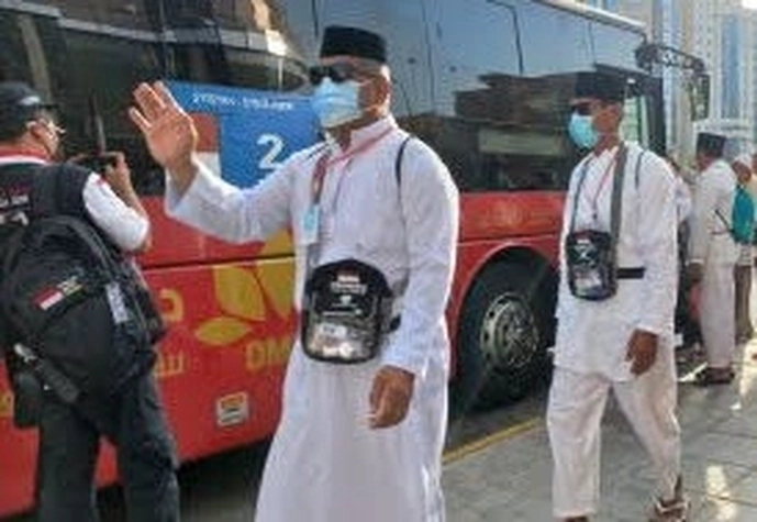 Rombongan Jamaah Haji Sudah Tiba di Pekanbaru, 'Menginap di Debarkasi Haji Antara Riau'