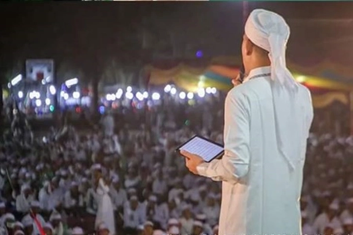Walikota H Paisal dan Ribuan Santri Lantunkan Sholawat Nabi, 'di Tahun Baru Islam 1444 Hijriah'