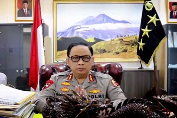 Wakapolri Komjen Pol Gatot Eddy Pramono Ucapkan Selamat HUT Riau Ke-65
