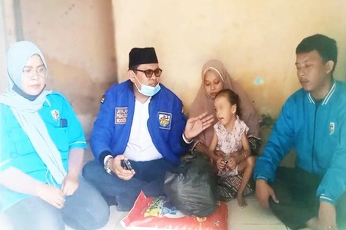 KNPI Riau, Bang Larshen Yunus Bantu Anak Penderita Penyakit Jantung dan Tulang