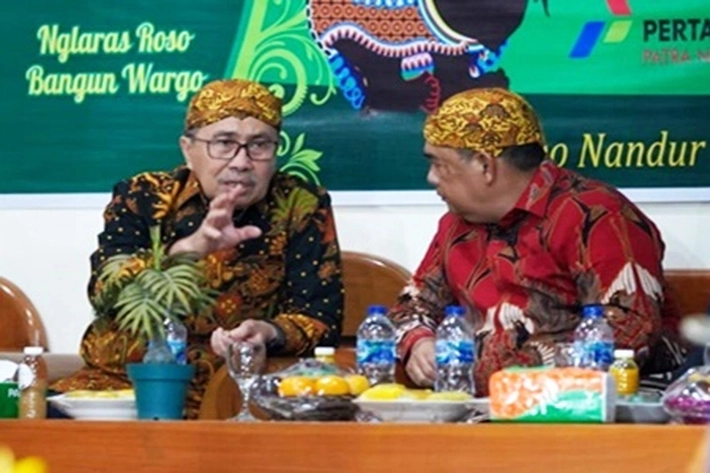 Paguyuban Curhat Harga Pangan, Gubri: Masyarakat Jaga Kekompakan dan Kerukunan