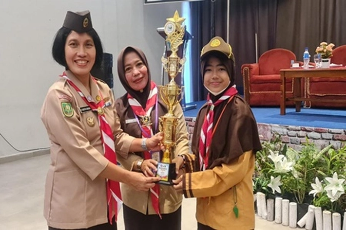 Kasitahwildirga Lanud Rsn Hadiri Pesta Siaga Kwarda Pramuka Riau