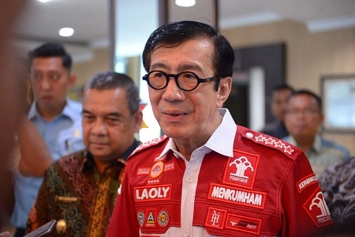 Wagub Edy Natar Dampingi Menteri Yasonna Laoly, 'Kunjungan ke Lapas yang Masih Over Kapasitas'