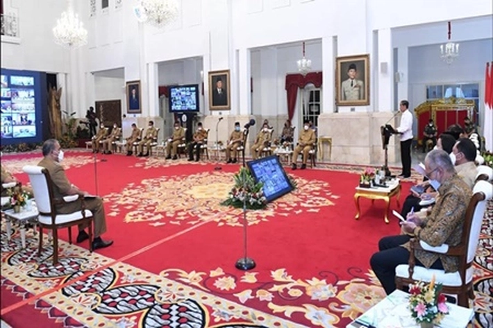 Presiden Jokowi Kumpulkan para Menteri dan Kepala Daerah, 'untuk Memberi Arahan Pengendalian Inflasi'
