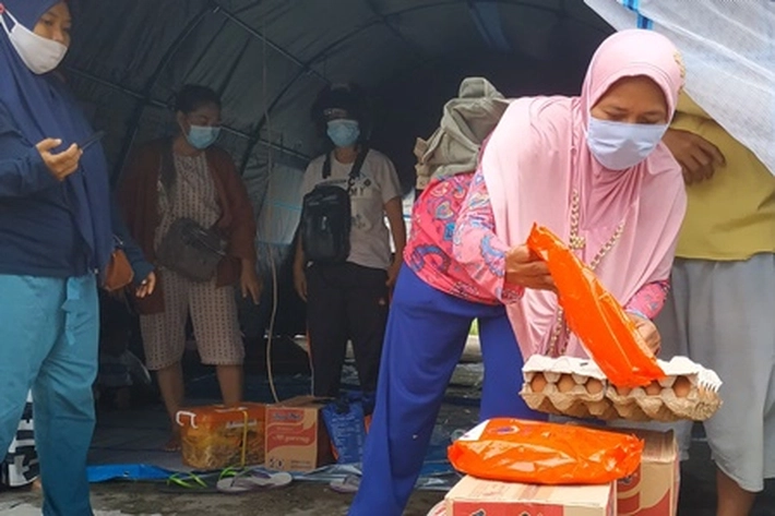 Banjir Mulai Meluas: Pemko Bersama Baznas Salurkan Bantuan Sembako, 'untuk Korban yang Terdampak'