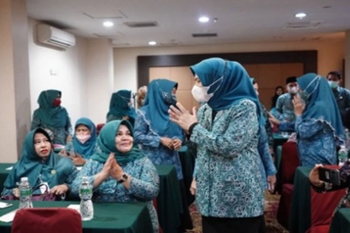 TP PKK Riau Tingkatkan Kapasitas Kader Posyandu Diikuti 12 Kabupaten-Kota