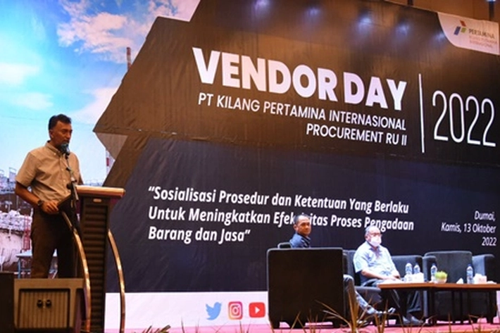PT Kilang Pertamina Internasional RU Dumai Selenggarakan Vendor Day 2022