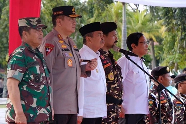 Irjen Pol Muhammad Iqbal Berikan Pidato Kebangsaan di Hari Peringatan Sumpah Pemuda di Hadapan Forkopimda Riau