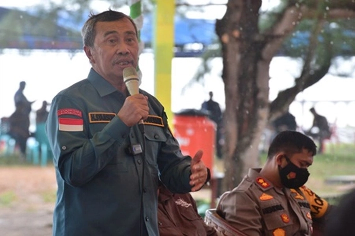 Nelayan Pulau Rupat Temui Gubernur Syamsuar, 'Menyampaikan Keluh Kesah BLT dan BBM'