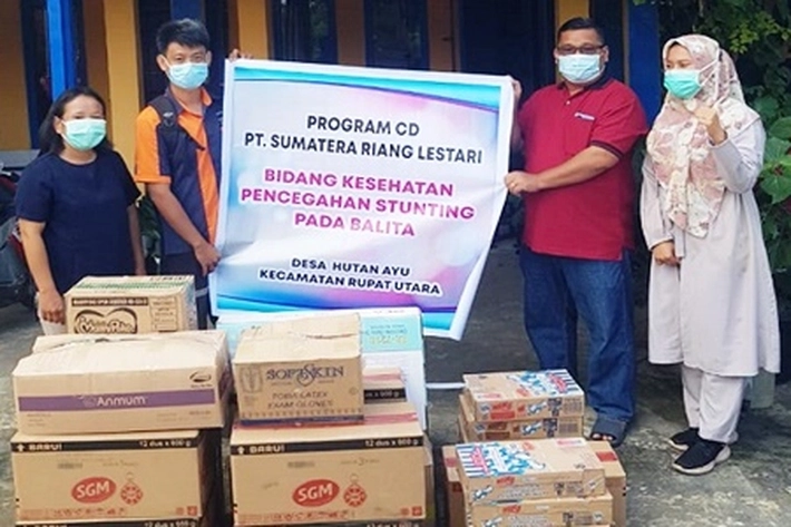 PT SRL Salurkan Bantuan Kemitraan Masyarakat, 'untuk Tiga Wilayah di Kecamatan Rupat'