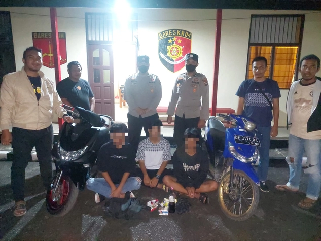 Polsek Dabo Singkep Laksanakan Kegiatan Operasi Pekat Seligi 2022