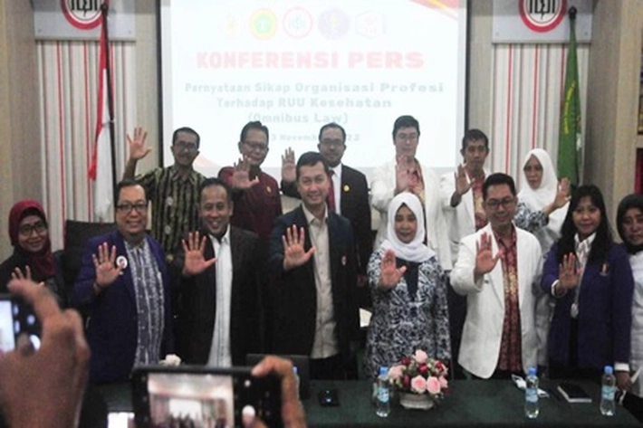 IDI dan Organisasi Profesi Kesehatan Tolak Rancangan Undang-Undang Kesehatan