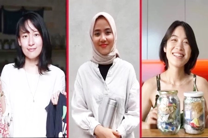 Tiga Perempuan Pemerhati Lingkungan Buat Gerakan 'Tanpa Sampah' yang Dibuang ke Laut